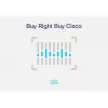 CISCO CBW145AC 802.11ac 2x2 Wave 2 belaidžio ryšio prieigos taškas sieniniam lizdui
