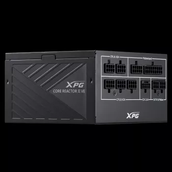 XPG COREREACTOR II VE 850W maitinimo blokas, 850 W, 100-240 V, 47-63 Hz, 12 A, 20 A, 70.8 A