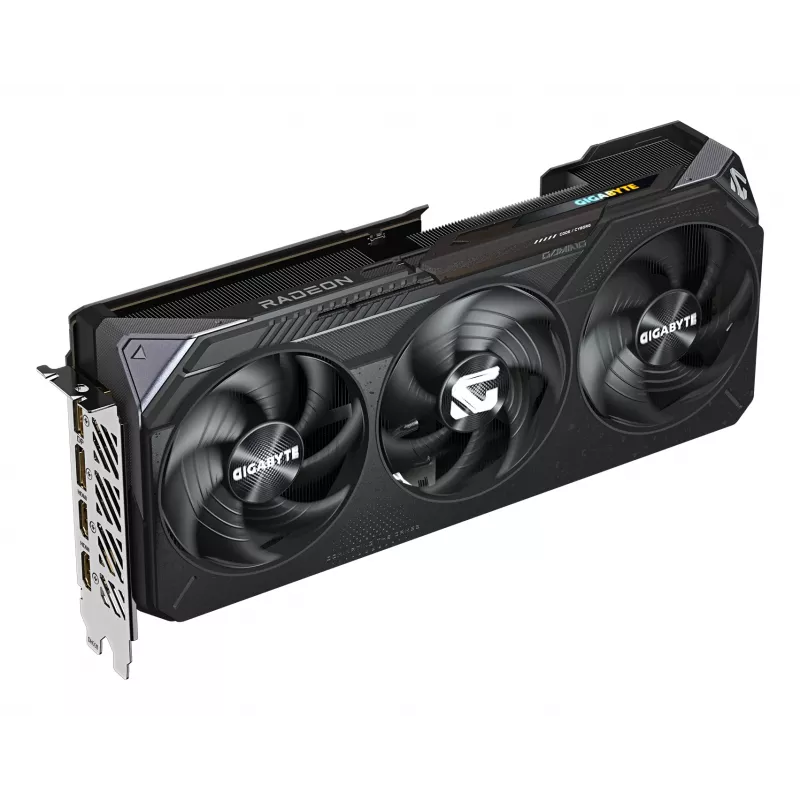 GIGABYTE Radeon RX 9070 XT GAMING 16G vaizdo plokštė – 16 GB GDDR6, 256 bit, PCI-E 5.0, 2970 MHz branduolio dažnis, 2 x DisplayPort 2.1a, 2 x HDMI 2.1b, GV-R9070XTGAMING-16GD