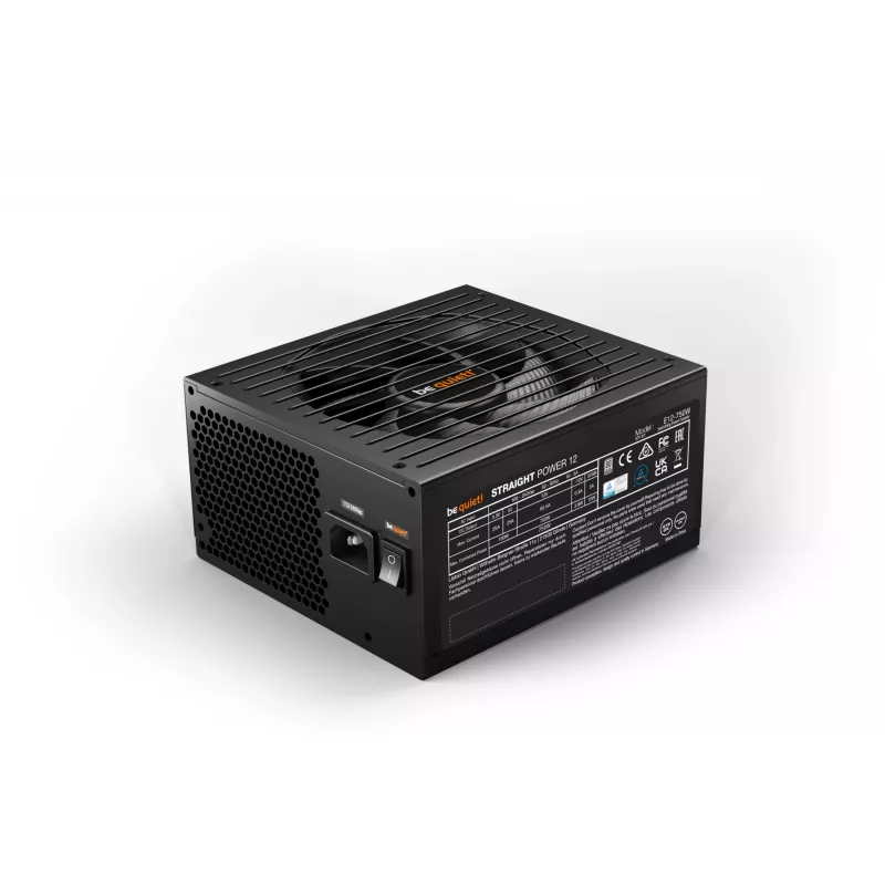 be quiet! Straight Power 12 maitinimo blokas 750 W 20+4 pin ATX ATX juodas