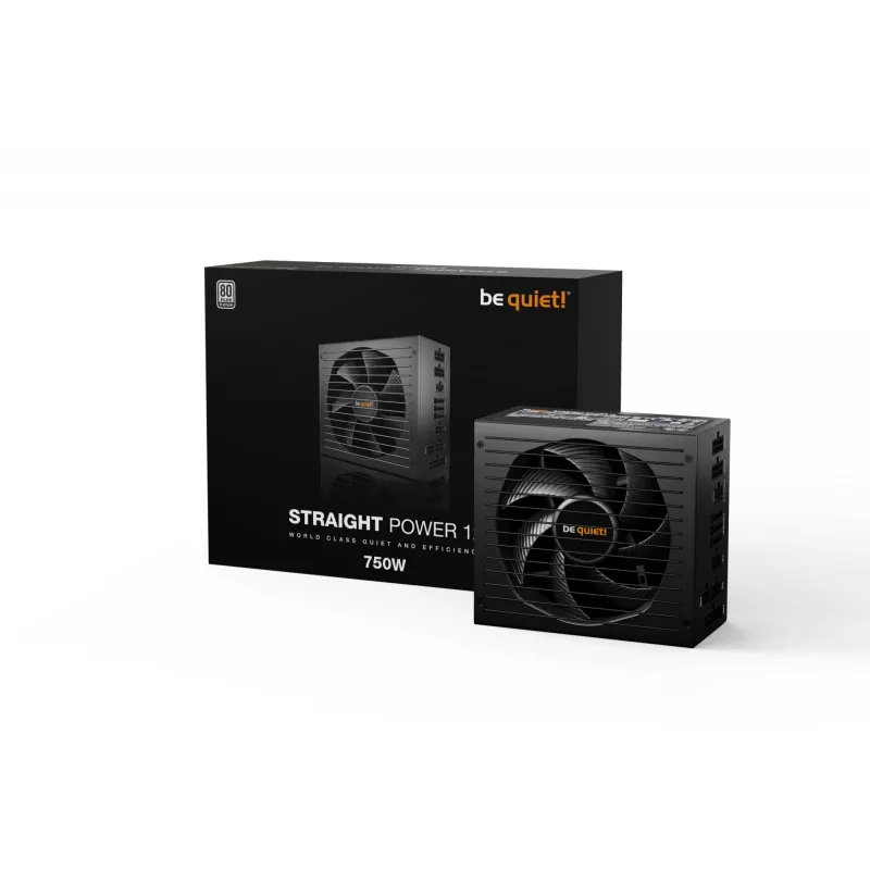 be quiet! Straight Power 12 maitinimo blokas 750 W 20+4 pin ATX ATX juodas