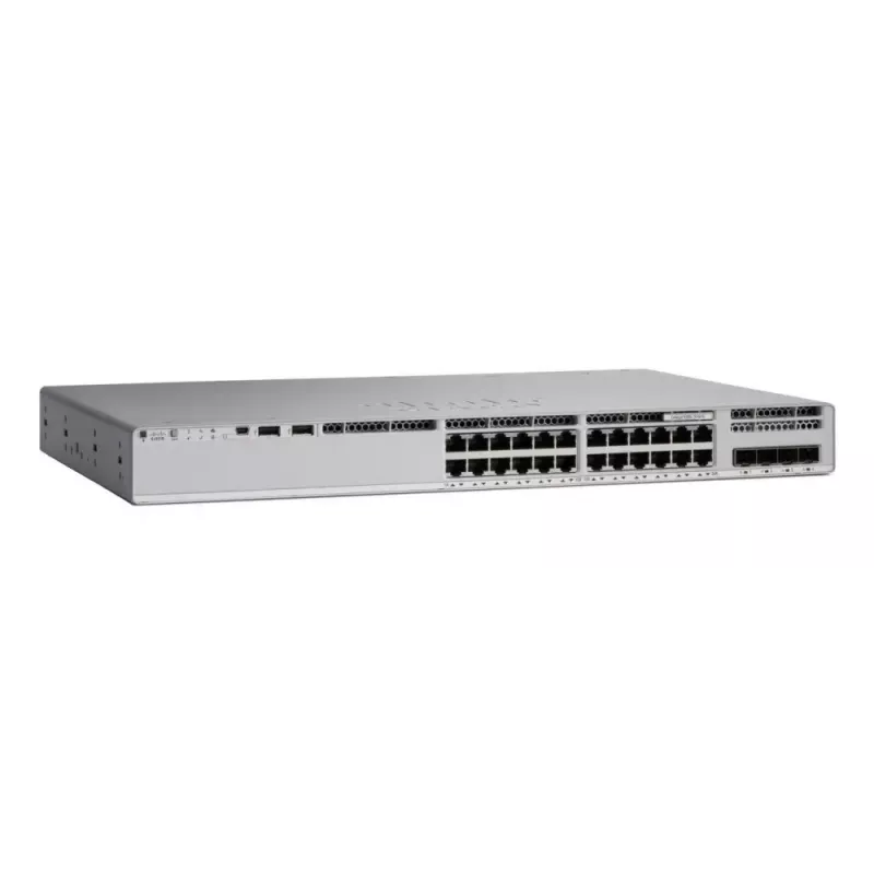 Cisco Catalyst C9200L 24 prievadų valdomas Layer 3 jungiklis su DNR Essentials 3 metų prenumerata