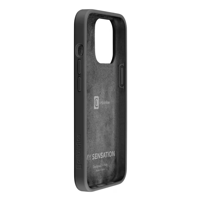Cellularline Sensation - iPhone 16 Pro Minkštą liesti silikoninis dėklas