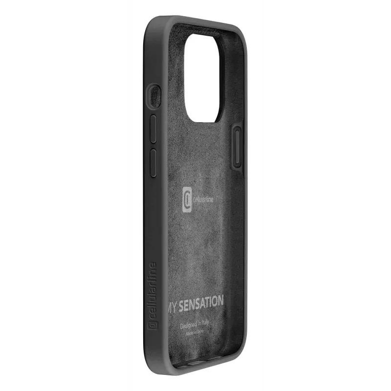 Cellularline Sensation - iPhone 16 Pro Minkštą liesti silikoninis dėklas