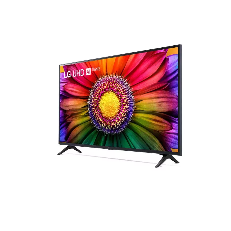 LG 75UR80006LJ 190,5 cm (75 col.) 4K Ultra HD išmanusis televizorius Wi-Fi juodas