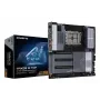 Pagrindinė plokštė GIGABYTE TRX50 AI TOP-2B – AMD Ryzen Threadripper PRO 7000, 16+8+4 fazių VRM, DDR5 iki 5200 MHz, 4xPCIe 5.0 M.2, Wi-Fi 7, 10 GbE LAN, USB 4