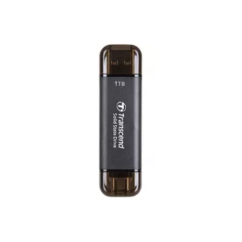 TRANSCEND ESD310C 1TB nešiojamas SSD diskas su USB-A ir USB-C jungtimis