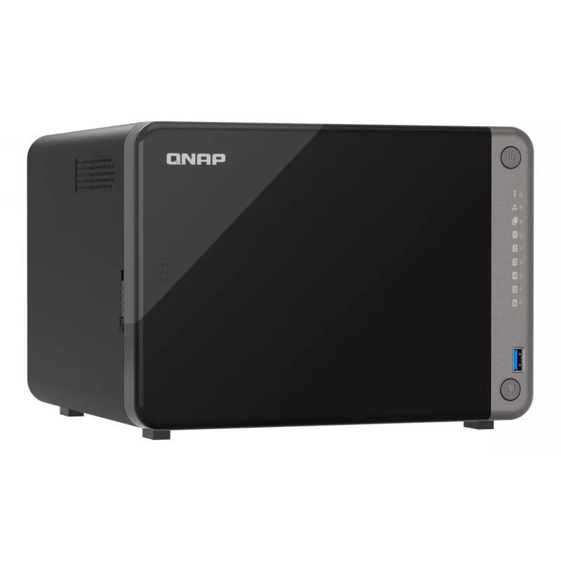 QNAP TS-AI642-8G NAS/serveris ARM Cortex-A76 8 GB juodas