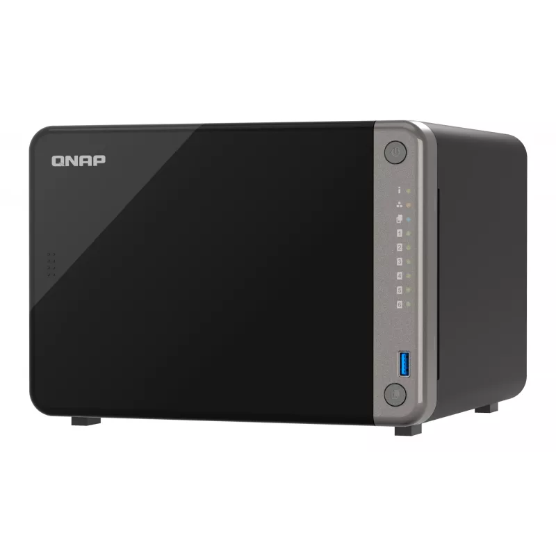 QNAP TS-AI642-8G NAS/serveris ARM Cortex-A76 8 GB juodas