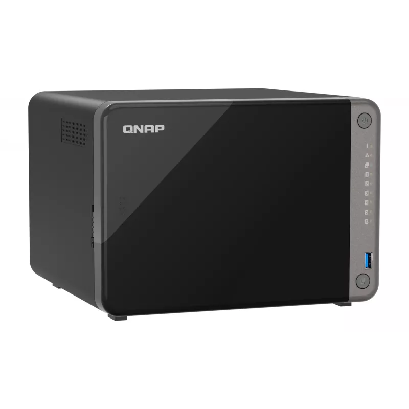 QNAP TS-AI642-8G NAS/serveris ARM Cortex-A76 8 GB juodas