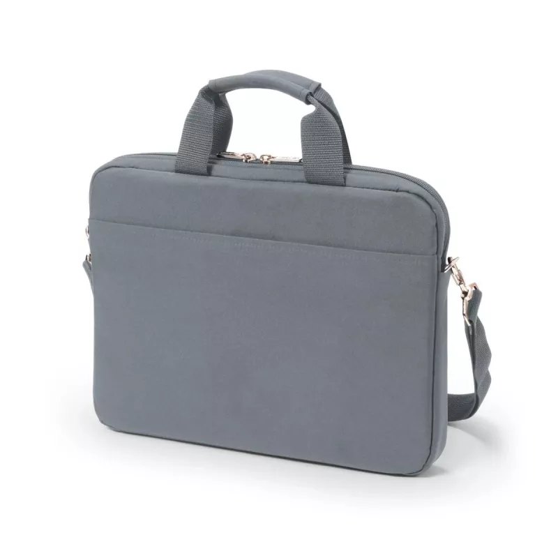 DICOTA Eco Slim Case Base – Dėklas nešiojamam kompiuteriui 11–12,5 col., pilkas / perdirbtas poliesteris