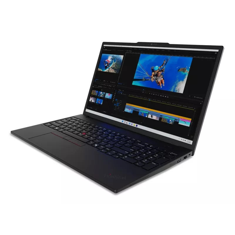 Lenovo ThinkPad P16s Gen 3 (Intel) – mobili darbo stotis, Intel Core Ultra 7 155H, 40,6 cm (16 inch) WUXGA, 32 GB DDR5, 1 TB SSD, Wi-Fi 6E, Windows 11 Pro, juoda
