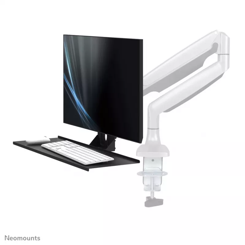 Neomounts KEYB-V200BLACK lentyna klaviatūrai ir pelei su VESA tvirtinimu – 65 cm