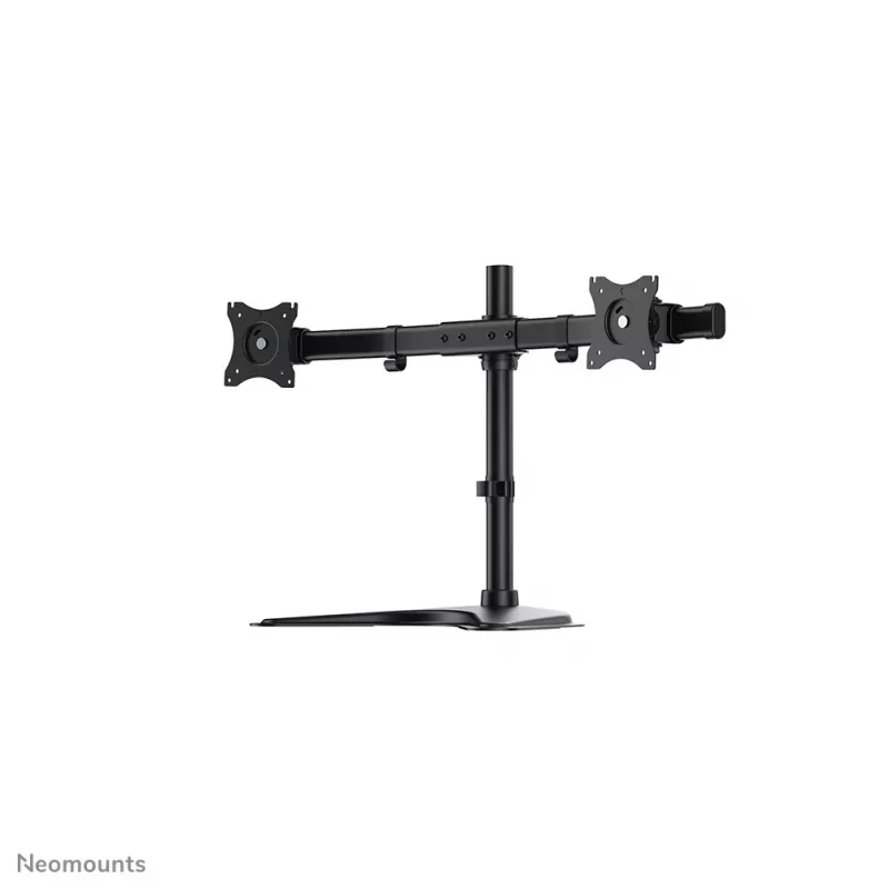 Neomounts NM-D335DBLACK Monitorių stovas 10-27 colių, Spaustuvas/Laisvai pastatomas/Prakišamas, 8 kg, 25,4 cm (10 colių), 68,6 cm (27 colių), 100 x 100 mm, Juodas