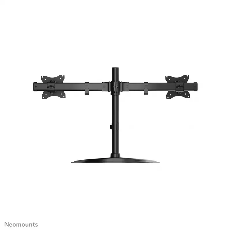 Neomounts NM-D335DBLACK Monitorių stovas 10-27 colių, Spaustuvas/Laisvai pastatomas/Prakišamas, 8 kg, 25,4 cm (10 colių), 68,6 cm (27 colių), 100 x 100 mm, Juodas