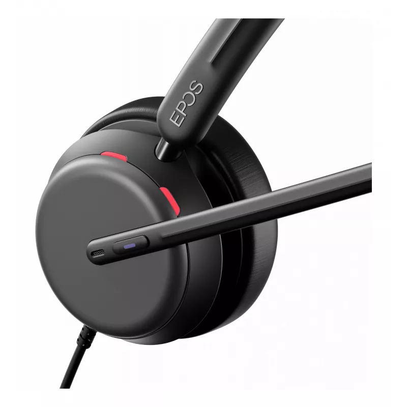 Lenovo 4Z21P85373 ausinės / headset laidinės, ant galvos, biurui / skambučių centrui, USB Type-C / USB Type-A, juodos