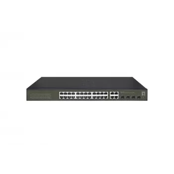 Valdomas jungiklis LevelOne Hilbert 28 prievadų Gigabit Smart Lite