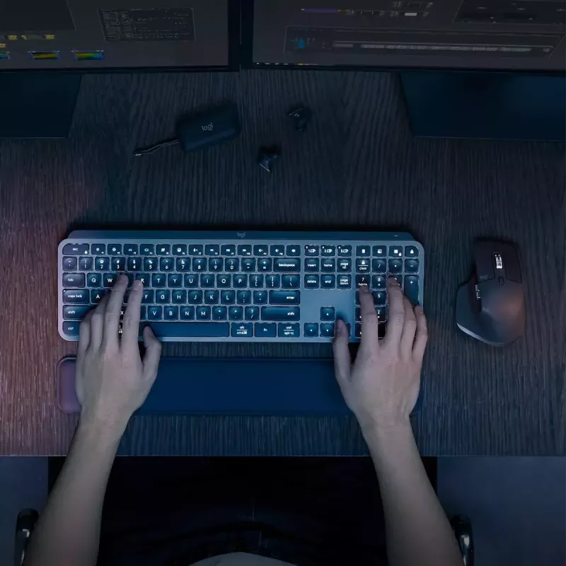 LOGITECH MX Keys S Combo - Graphite - QWERTY US/Int'l