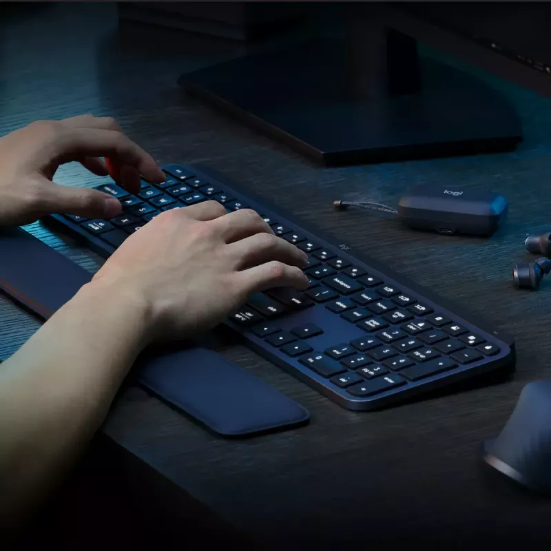 LOGITECH MX Keys S Combo - Graphite - QWERTY US/Int'l
