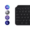 LOGITECH MX Keys S Combo - Graphite - QWERTY US/Int'l