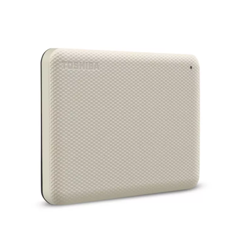 TOSHIBA Canvio Advanced išorinis kietasis diskas 2TB USB 3.2 Gen 1 2,5 col. šviesiai smėlio spalvos