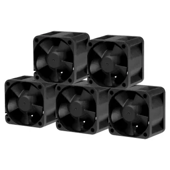 ARCTIC S4028-6K - 40 mm serverinis ventiliatorius, 250-6000 RPM, 12.06 m³/h, juodas