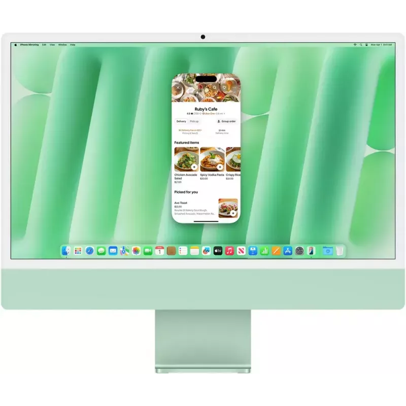 All-in-One kompiuteris Apple iMac 24 colių M4 16 GB 256 GB SSD Apple GPU macOS