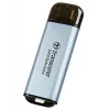 TRANSCEND ESD300C 1TB nešiojamas SSD diskas, USB Type-C, 3D NAND Flash, dangaus mėlyna