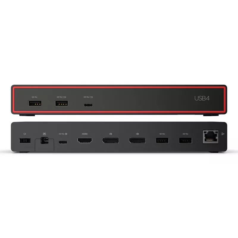 Lenovo ThinkPad USB4 Dock 5000 laidinis Thunderbolt 4 dokas juodas
