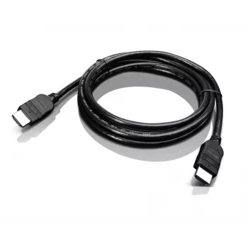 Lenovo 2,0 m HDMI kabelis, 2 m, HDMI A tipo (standartinis), juodas