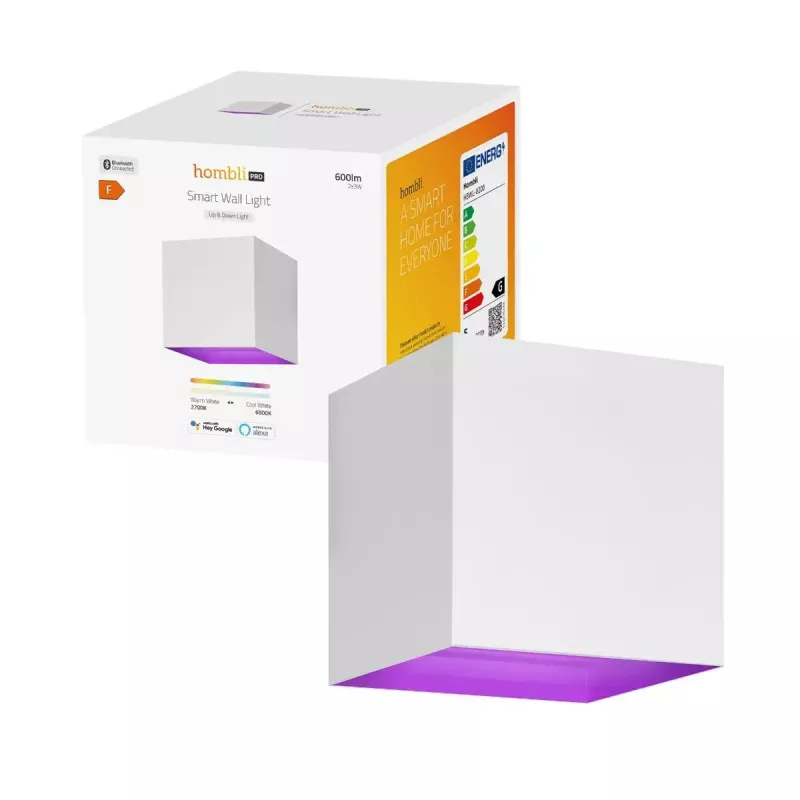 Sieninis šviestuvas Hombli HBWL-0209 LED 6W Kubas IP54