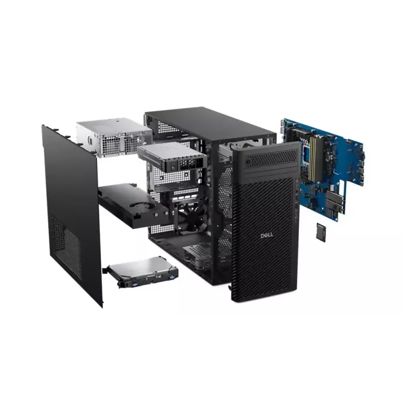 DELL Pro Max FCT2250 T2 Intel Core Ultra 9 285K 64 GB DDR5-SDRAM 1 TB SSD Windows 11 Pro stalinis kompiuteris juodas