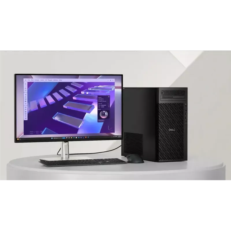 DELL Pro Max FCT2250 T2 Intel Core Ultra 9 285K 64 GB DDR5-SDRAM 1 TB SSD Windows 11 Pro stalinis kompiuteris juodas