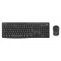 Belaidis klaviatūros ir pelės rinkinys Logitech MK370 Combo for Business, pilno dydžio, AZERTY (prancūziškas išdėstymas), grafitas