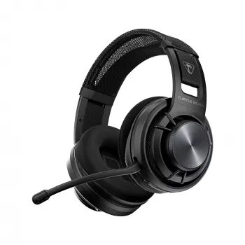 Turtle Beach Atlas Air belaidžiai atviro tipo ausinės žaidimams su 24 bitų aukštos ištikimybės garsu, transliacijų klasės mikrofonu, plūduriuojančiais ausų gaubtais, atminties putų pagalvėlėmis ir Bluetooth ryšiu, skirtos asmeniniams kompiuteriams