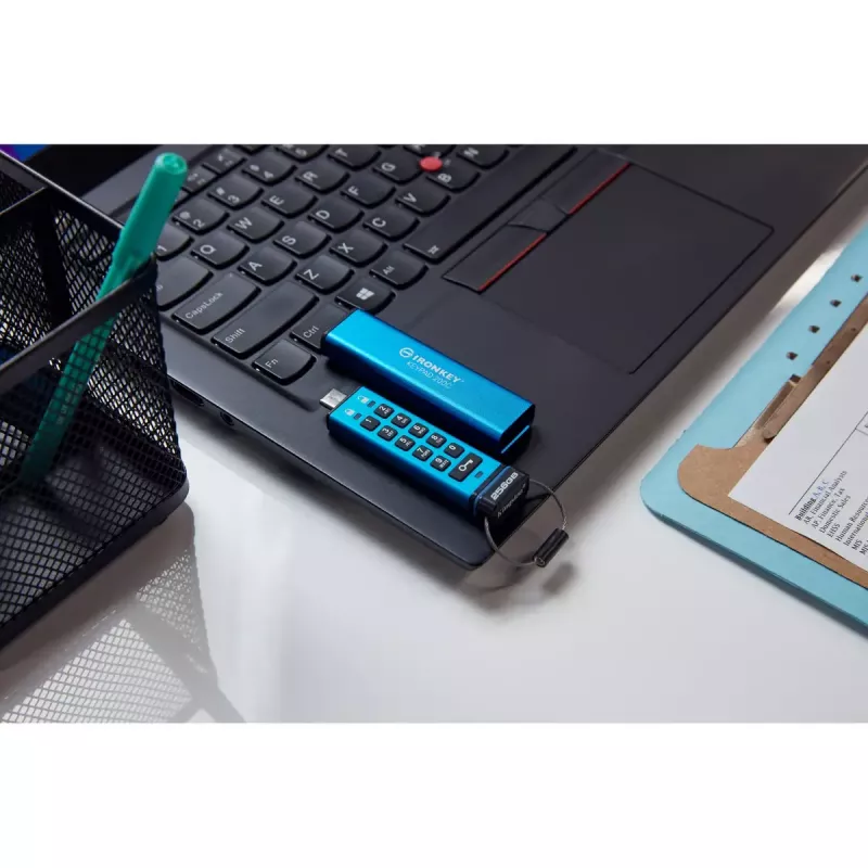 Kingston Technology IronKey 256GB USB-C klaviatūra 200C, FIPS 140-3 3 lygis AES-256