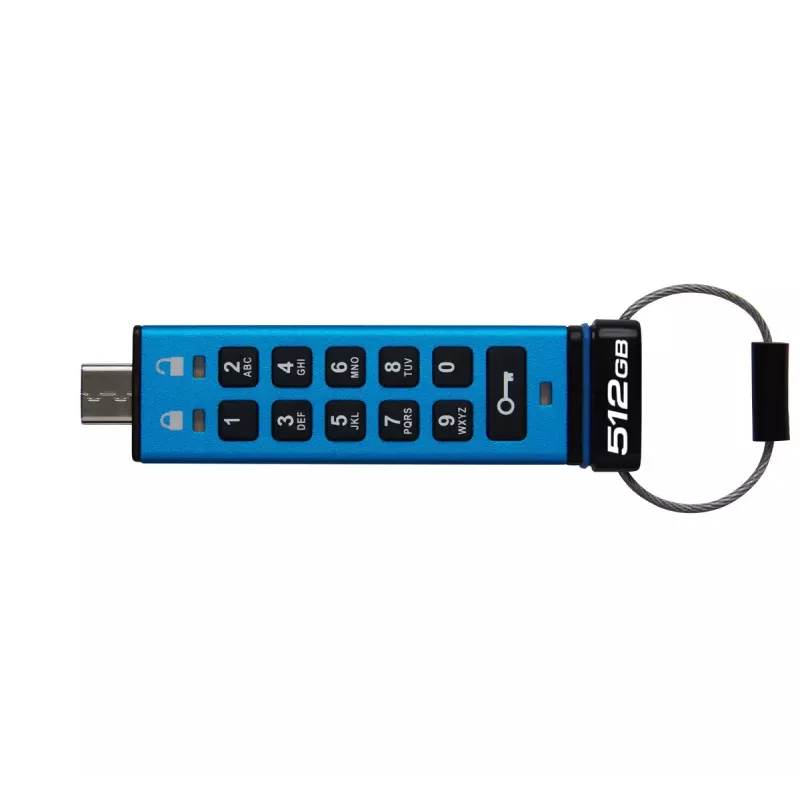 Kingston IronKey Keypad 200C 512 GB AES-256 USB-C atmintukas