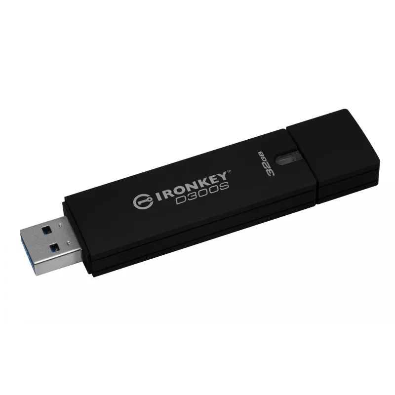 Kingston IronKey D300S 32GB AES 256 XTS šifruota USB atmintinė