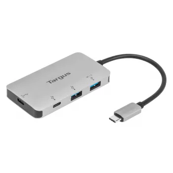 USB-C kelių prievadų adapteris Targus ACH228 sidabrinis