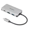USB-C kelių prievadų adapteris Targus ACH228 sidabrinis