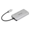 USB-C kelių prievadų adapteris Targus ACH228 sidabrinis