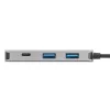 USB-C kelių prievadų adapteris Targus ACH228 sidabrinis