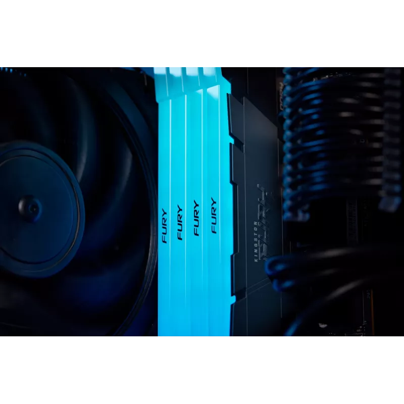 Kingston FURY Renegade 32GB (2x16GB) DDR4 3600MHz CL16 RGB atminties rinkinys