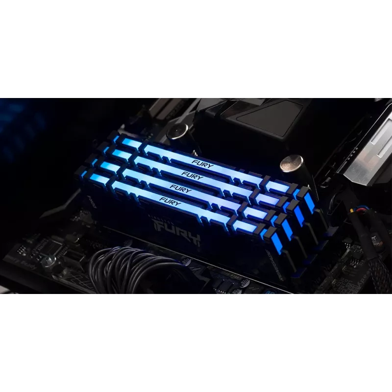 Kingston FURY Renegade 32GB (2x16GB) DDR4 3600MHz CL16 RGB atminties rinkinys