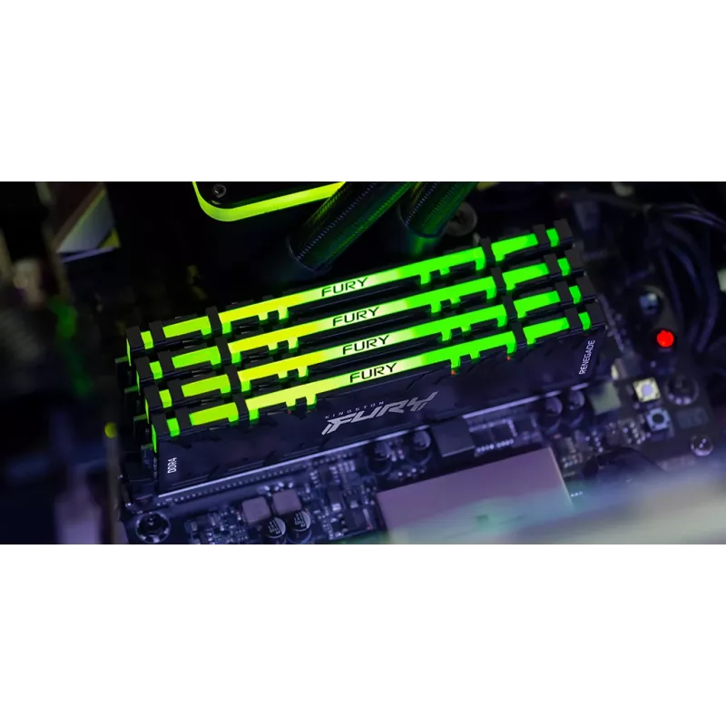 Kingston FURY Renegade 32GB (2x16GB) DDR4 3600MHz CL16 RGB atminties rinkinys