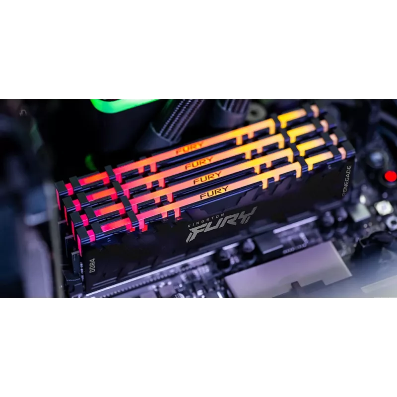 Kingston FURY Renegade 32GB (2x16GB) DDR4 3600MHz CL16 RGB atminties rinkinys