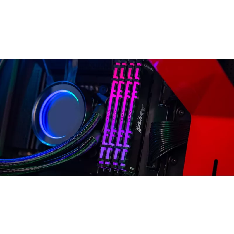 Kingston FURY Renegade 32GB (2x16GB) DDR4 3600MHz CL16 RGB atminties rinkinys