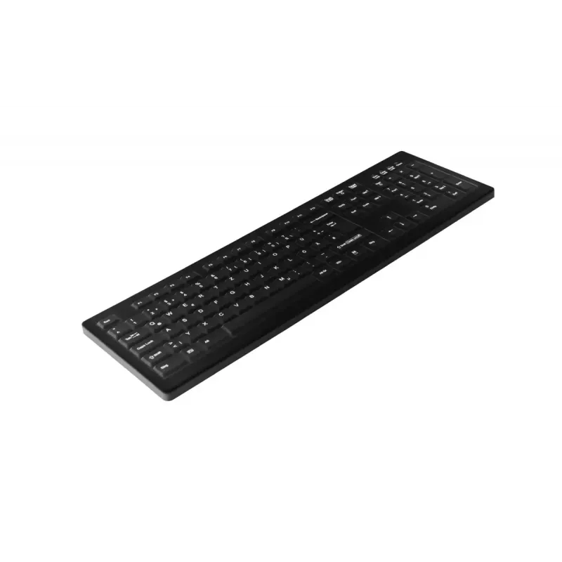 Contour Design Active Key AK-C8100 belaidė medicininė klaviatūra RF QWERTZ vokiška juoda