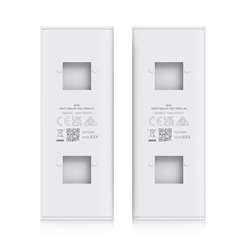 Tinklo siųstuvas ir imtuvas Ubiquiti UACC-Retrofit-PoE-2Wire 750 m 85 Mbit/s