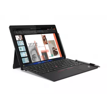 Lenovo ThinkPad X12 Detachable Gen 2 Intel Core Ultra 5 134U hibridinis (2-in-1) 31,2 cm (12,3 colio) liečiamasis ekranas Full HD+ 16 GB LPDDR5x-SDRAM 512 GB SSD Wi-Fi 6E (802.11ax) Windows 11 Pro juoda